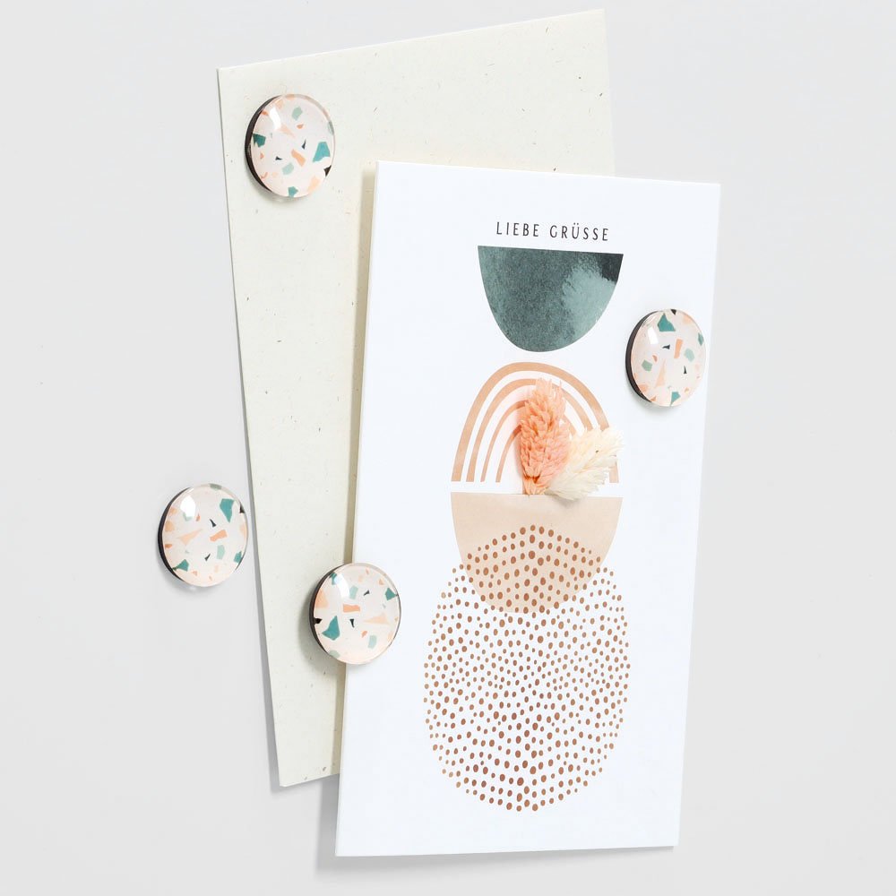 zeller-present-office-magnet-set-terrazzo-4-tlg-k-hlschrankmagnete image 2
