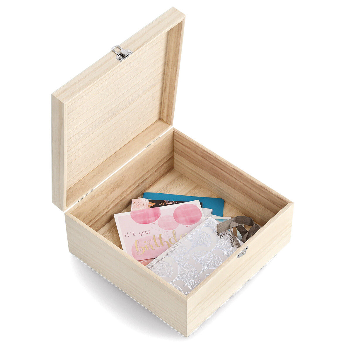 zeller-present-aufbewahrungsbox-holz-mit-deckel-natur image 2