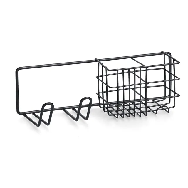 zeller-present-home-living-regal-metall-schwarz-klein image 1