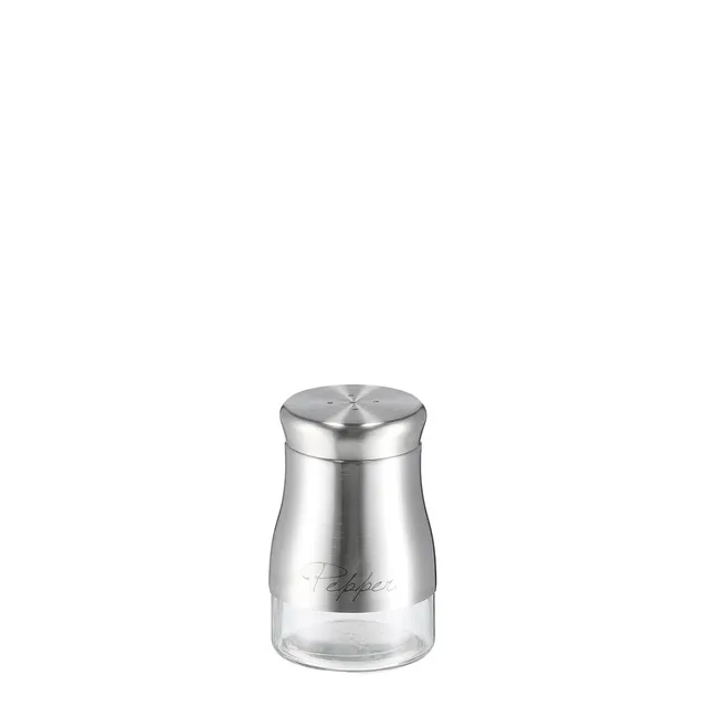 zeller-present-k-che-pfefferstreuer-pepper-glas-edelstahl image 1