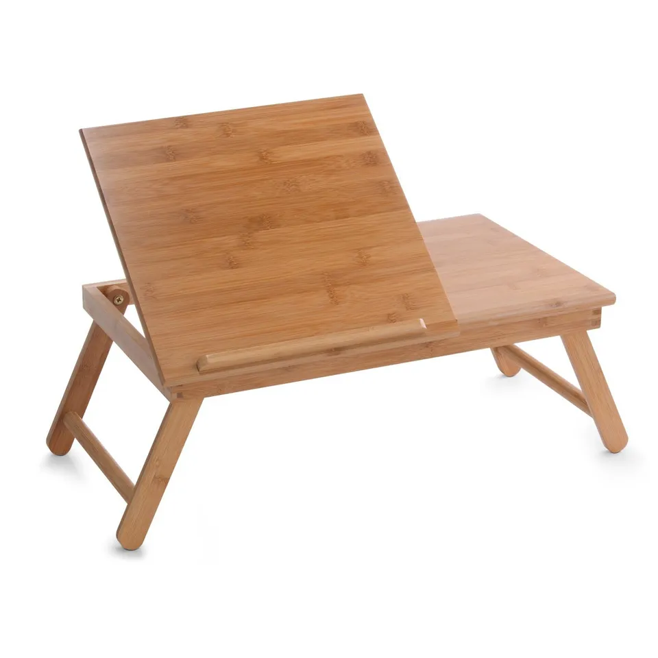 zeller-present-table-betttablett-mit-leseklappe-bambus image 1