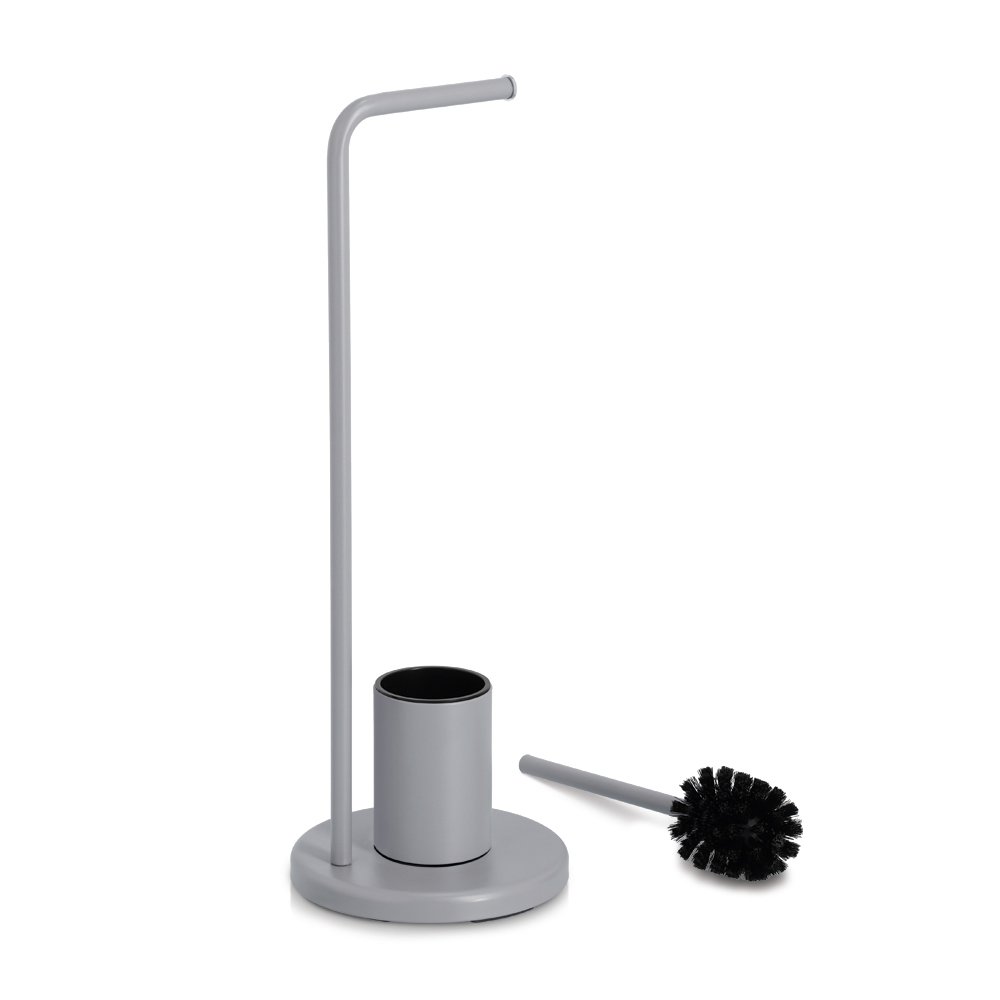 zeller-present-bad-wc-garnitur-metall-grau-mit-b-rste image 4