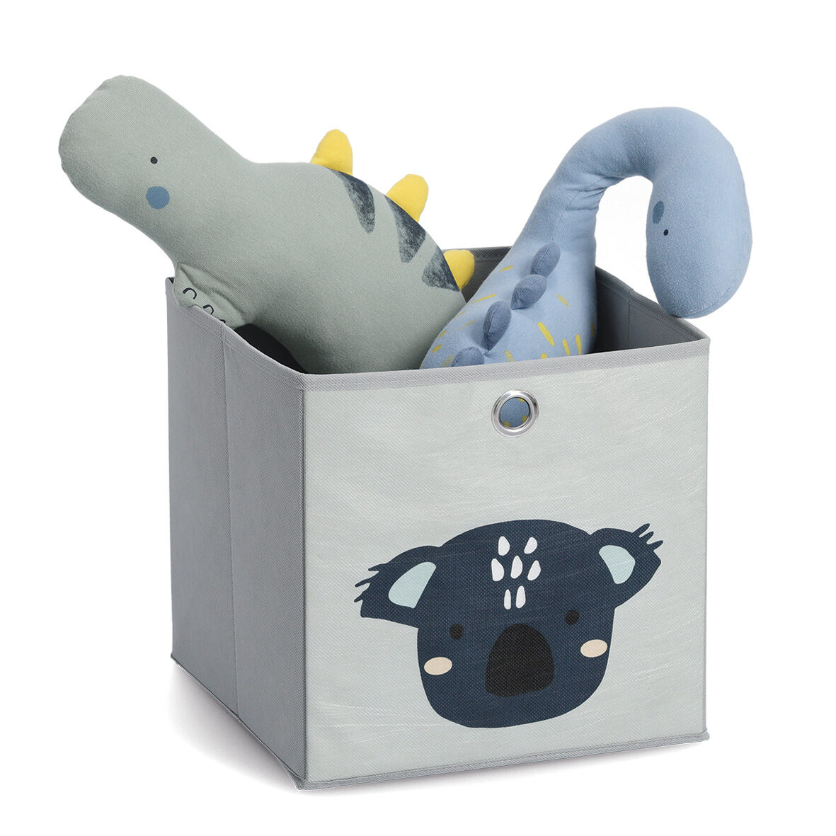zeller-present-koala-aufbewahrungsbox-vlies-grau-faltbar image 2