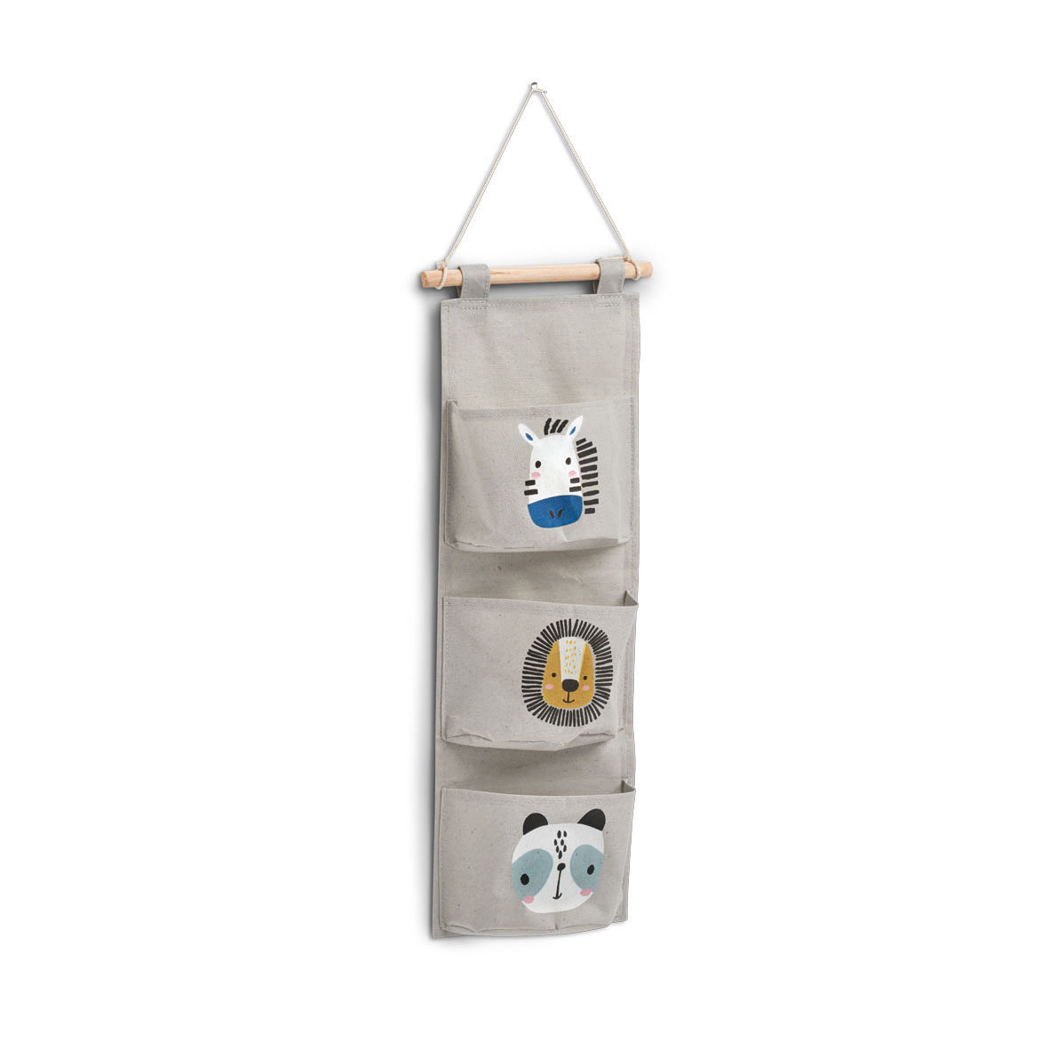 zeller-present-kids-h-nge-aufbewahrung-animals image 1