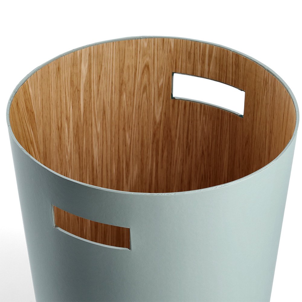 zeller-present-office-papierkorb-pappe-mint-zweifarbig image 3