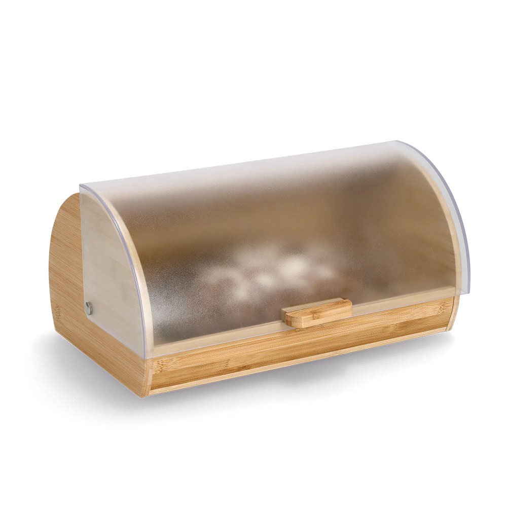 zeller-present-k-che-brotkasten-bambus-brotbox-transparenter-deckel image 4