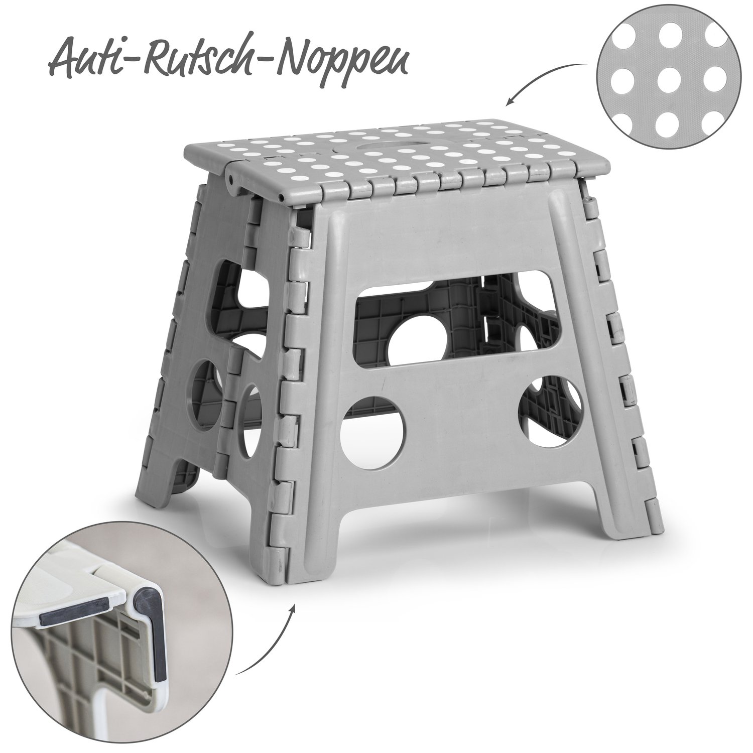 zeller-present-home-klapphocker-kunststoff-grau-150-kg image 5