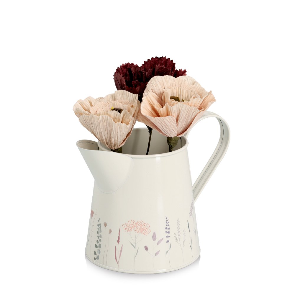 zeller-present-flowers-kanne-metall-1500-ml-floral image 3