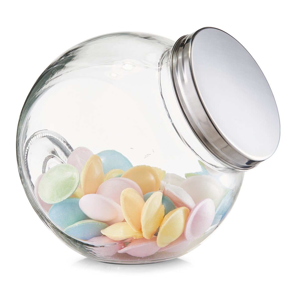 zeller-present-k-che-vorratsglas-candy-2850-ml-edelstahldeckel image 1