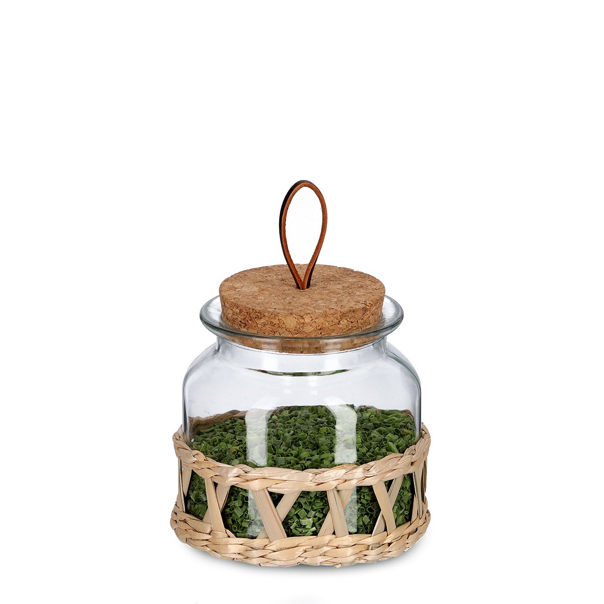 zeller-present-k-che-boho-vorratsglas-610-ml-mit-korkdeckel image 4