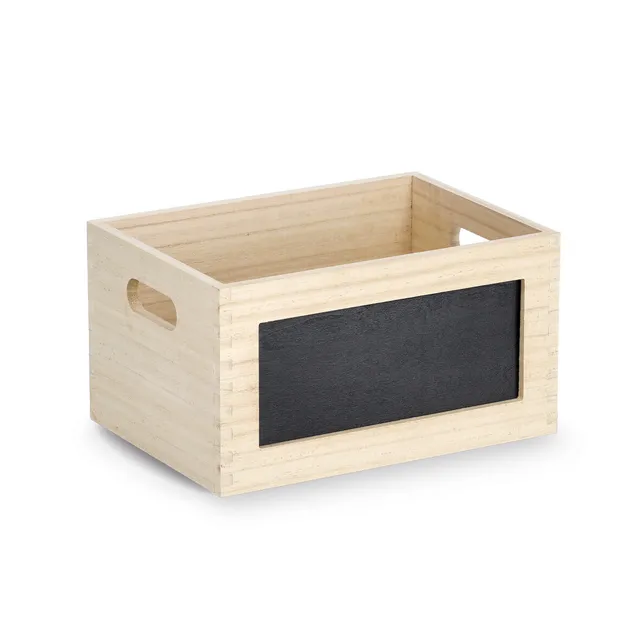 zeller-present-home-living-allzweckkiste-mit-tafel-holzkiste-griff image 1