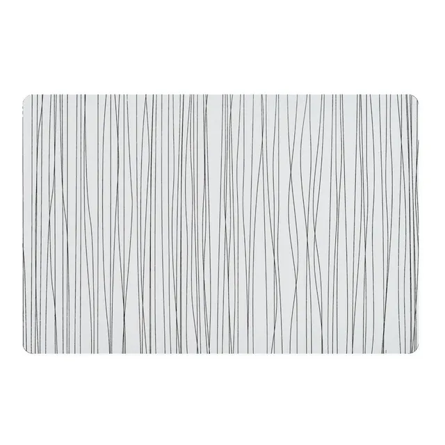 zeller-present-table-platzset-metallic-kunststoff-wei image 1