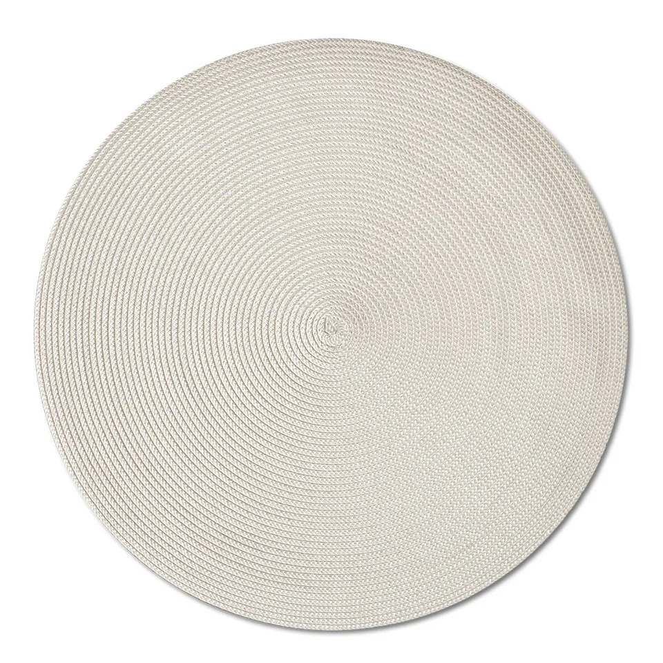 zeller-present-twist-platzset-kunststoff-creme image 1