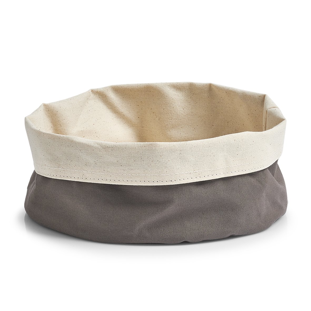 zeller-present-k-che-brotbeutel-baumwolle-taupe-creme image 1