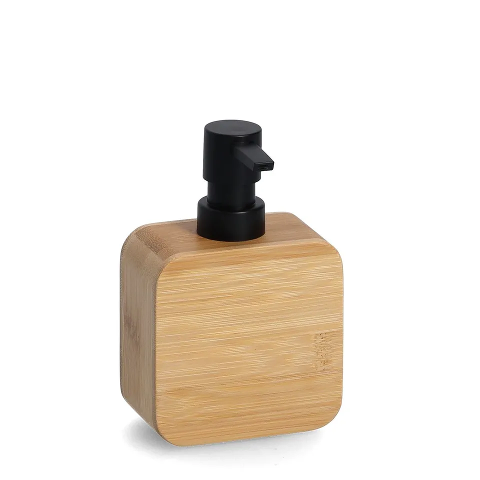 zeller-present-bad-seifenspender-bambus-250-ml-pumpe image 1