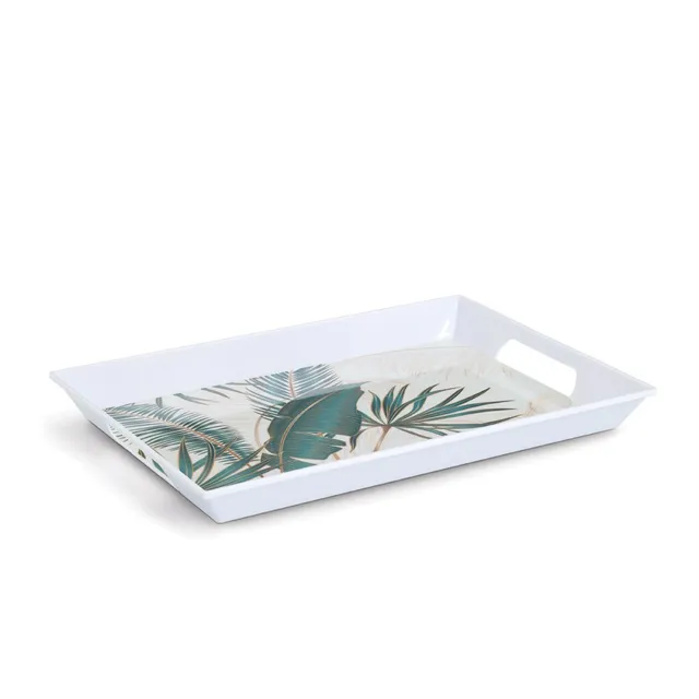 zeller-present-table-melamintablett-palm-leaves image 1