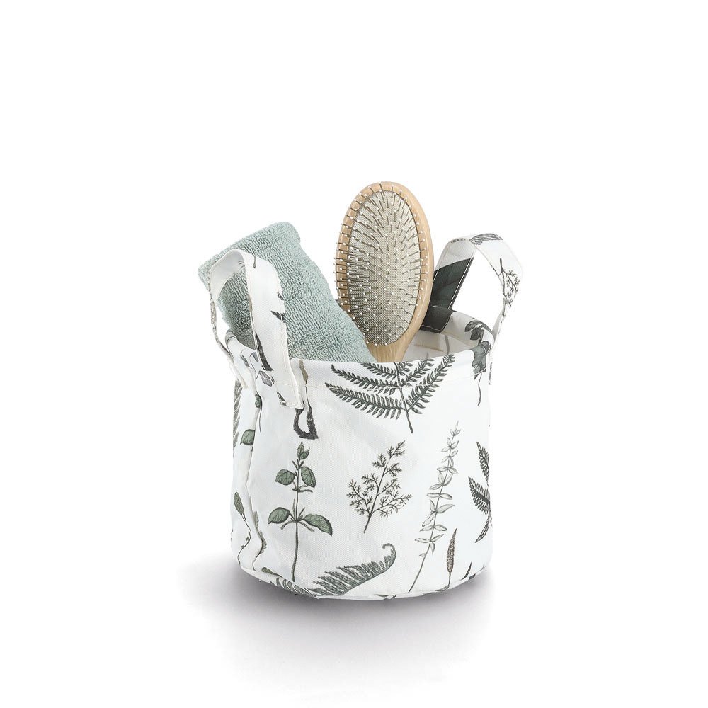 zeller-present-home-living-aufbewahrungskorb-polyester-bl-tter image 2
