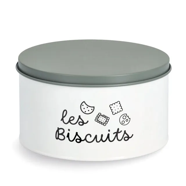 zeller-present-k-che-vorratsdose-les-biscuits-3000-ml-metall-wei image 1