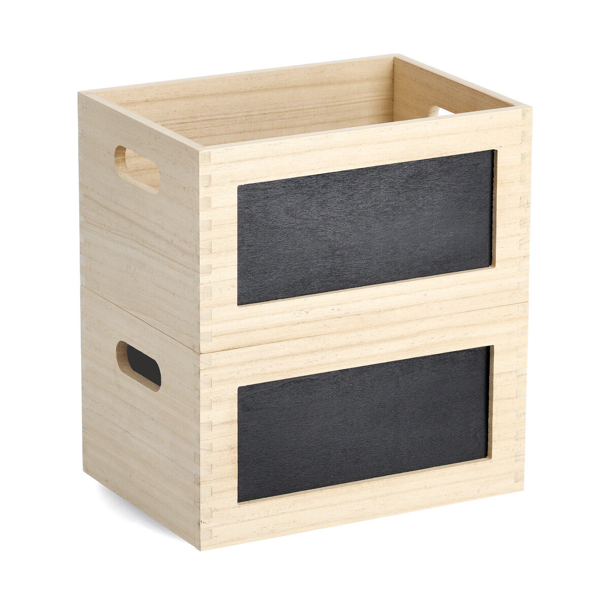 zeller-present-home-living-allzweckkiste-mit-tafel-holzkiste-griff image 6