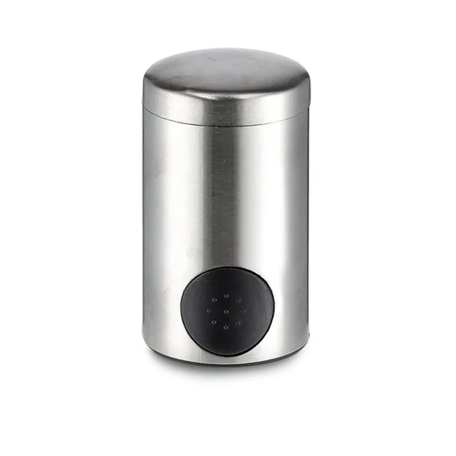 zeller-present-s-stoff-spender-edelstahl-mit-pressbutton image 1