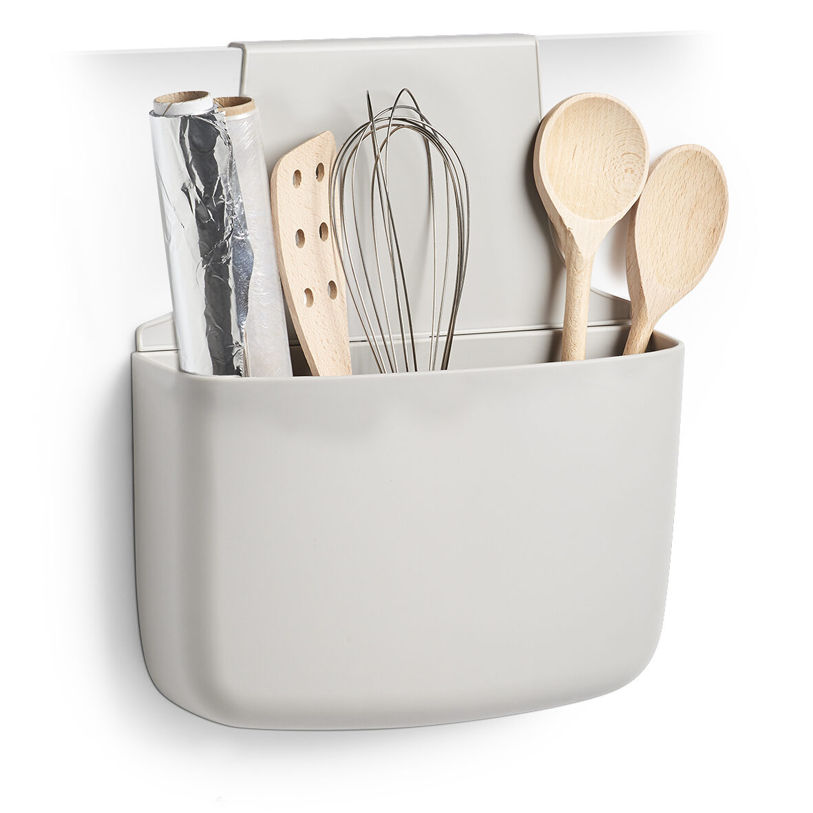 zeller-present-home-utensilienhalter-kunststoff-grau image 3