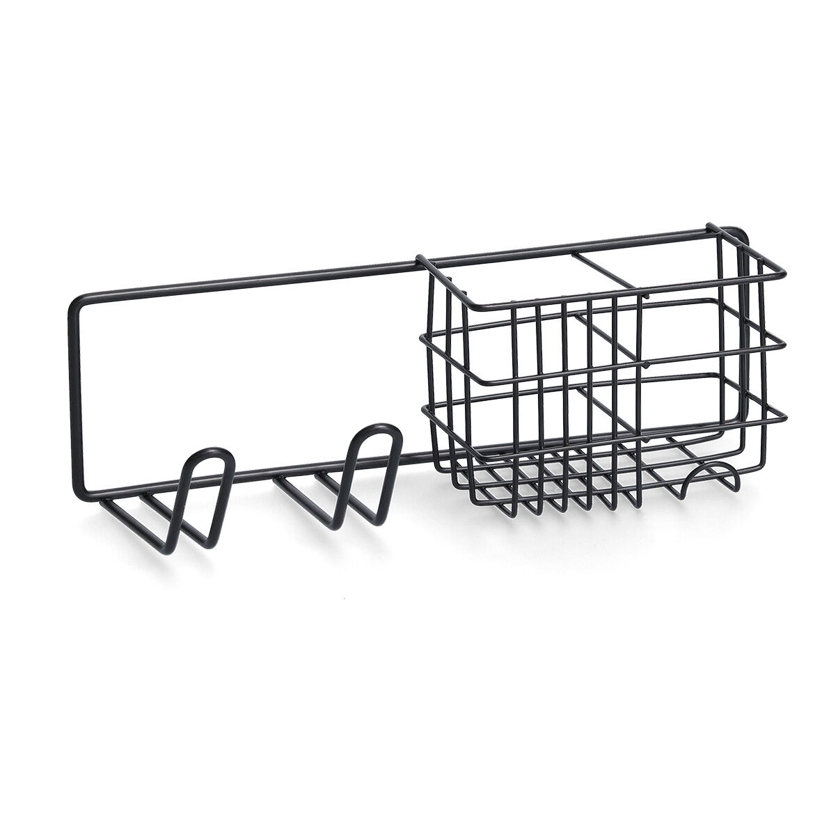 zeller-present-home-living-regal-metall-schwarz-klein image 1