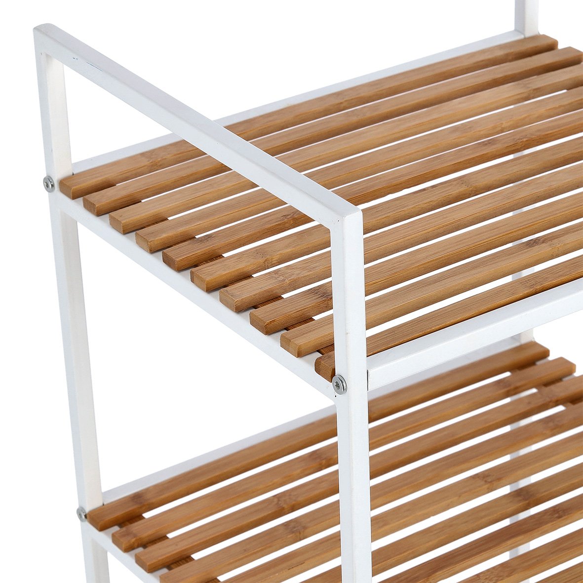 zeller-present-home-living-standregal-4-ablagen-bambus-wei image 3