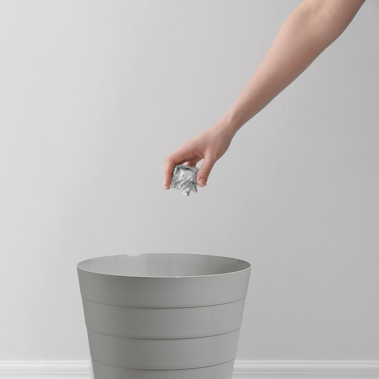 zeller-present-office-abfalleimer-13-5l-grau-kunststoff image 3