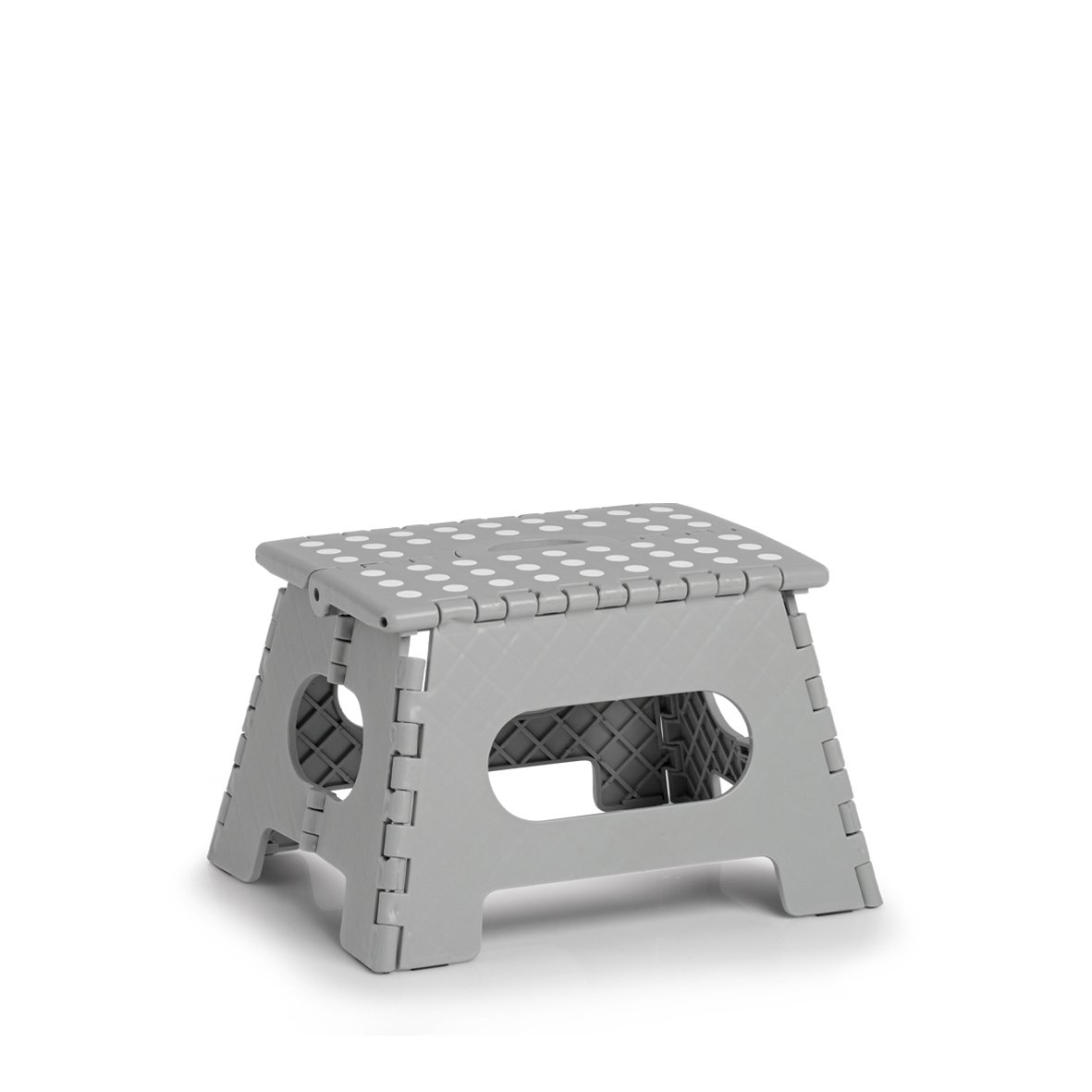 zeller-present-klapphocker-kunststoff-grau-150kg-klappbar image 1