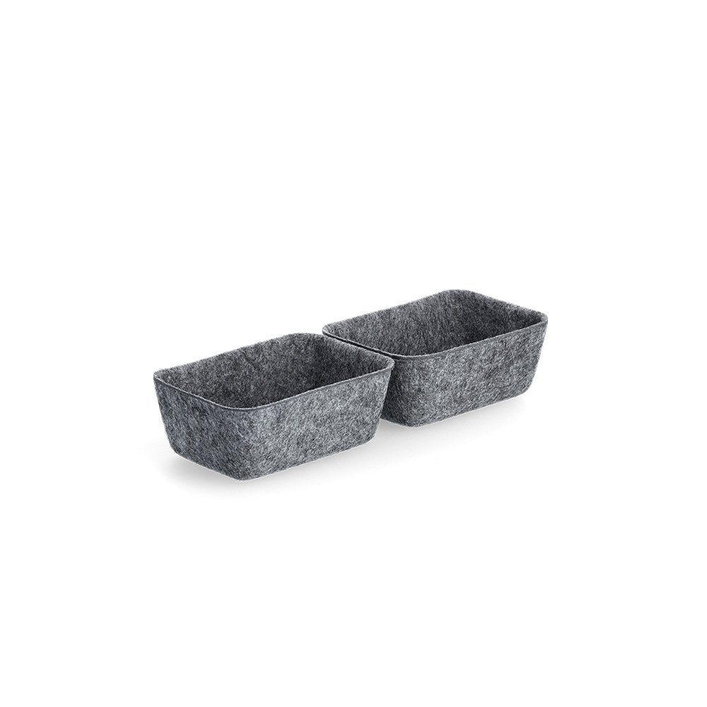 zeller-present-home-living-organizer-set-8-tlg-filz-grau image 4
