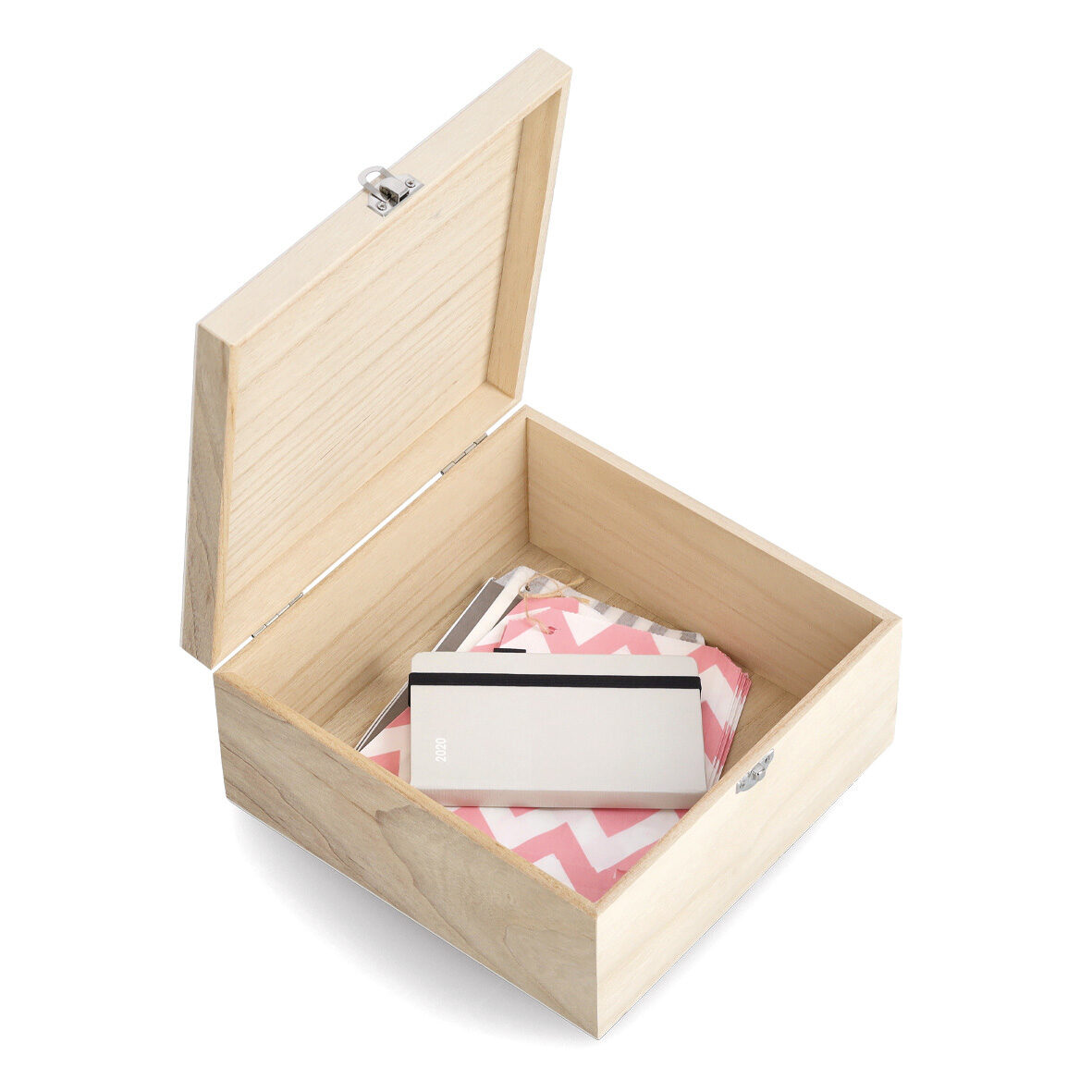zeller-present-home-living-aufbewahrungsbox-holz-mit-deckel-2 image 2