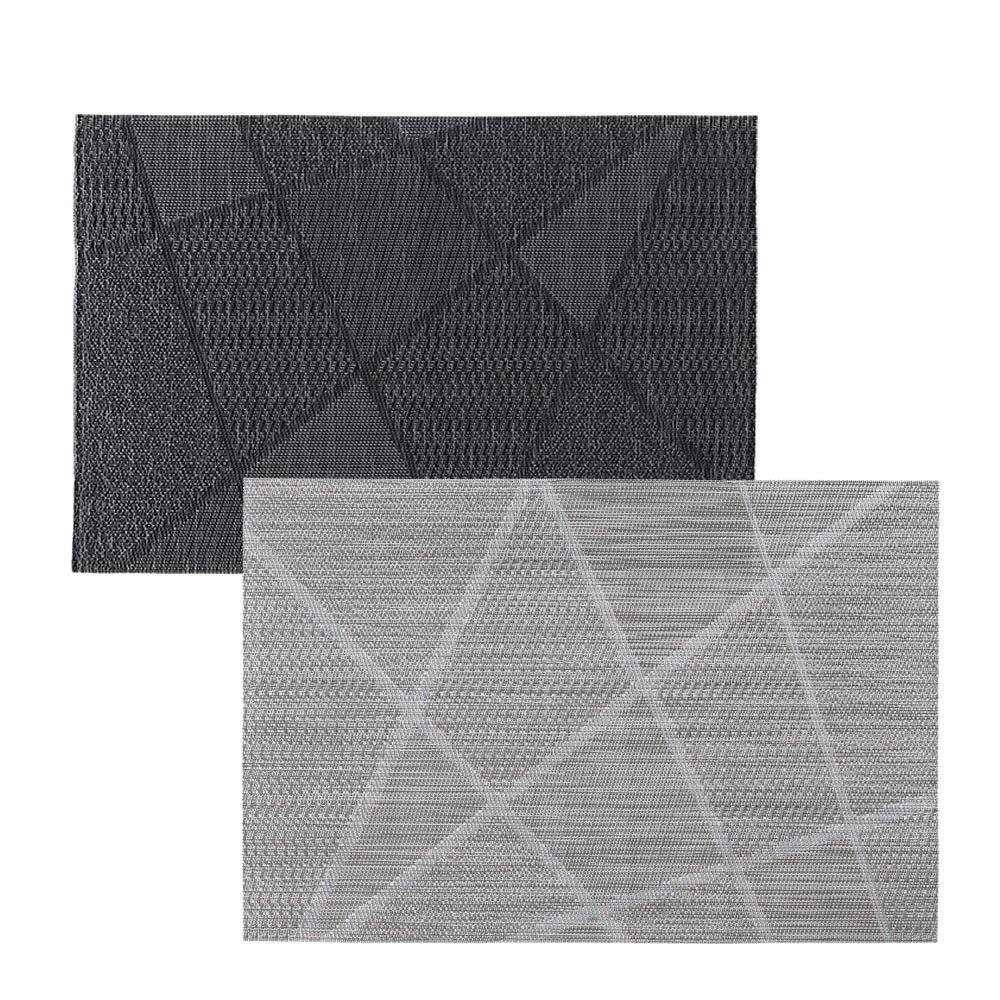 zeller-present-table-platzset-kunststoff-anthrazit-abwischbar image 2