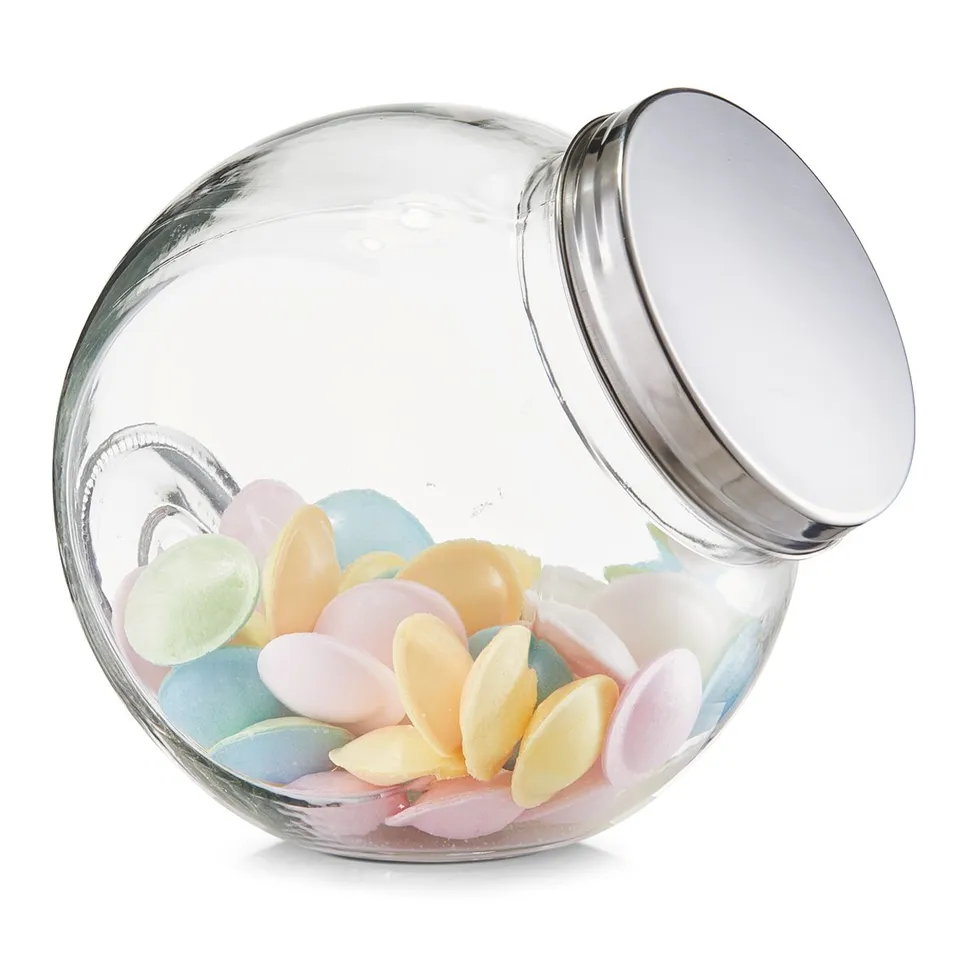 zeller-present-k-che-vorratsglas-candy-2850-ml-edelstahldeckel image 1