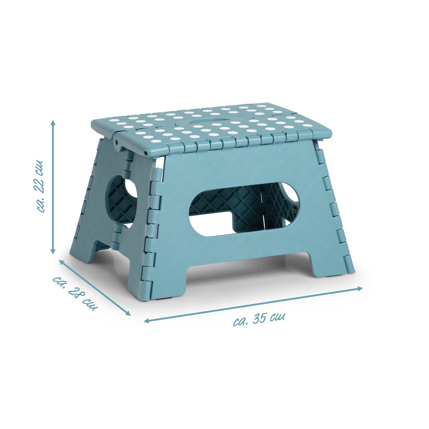 zeller-present-k-che-klapphocker-kunststoff-eisblau-150kg image 4
