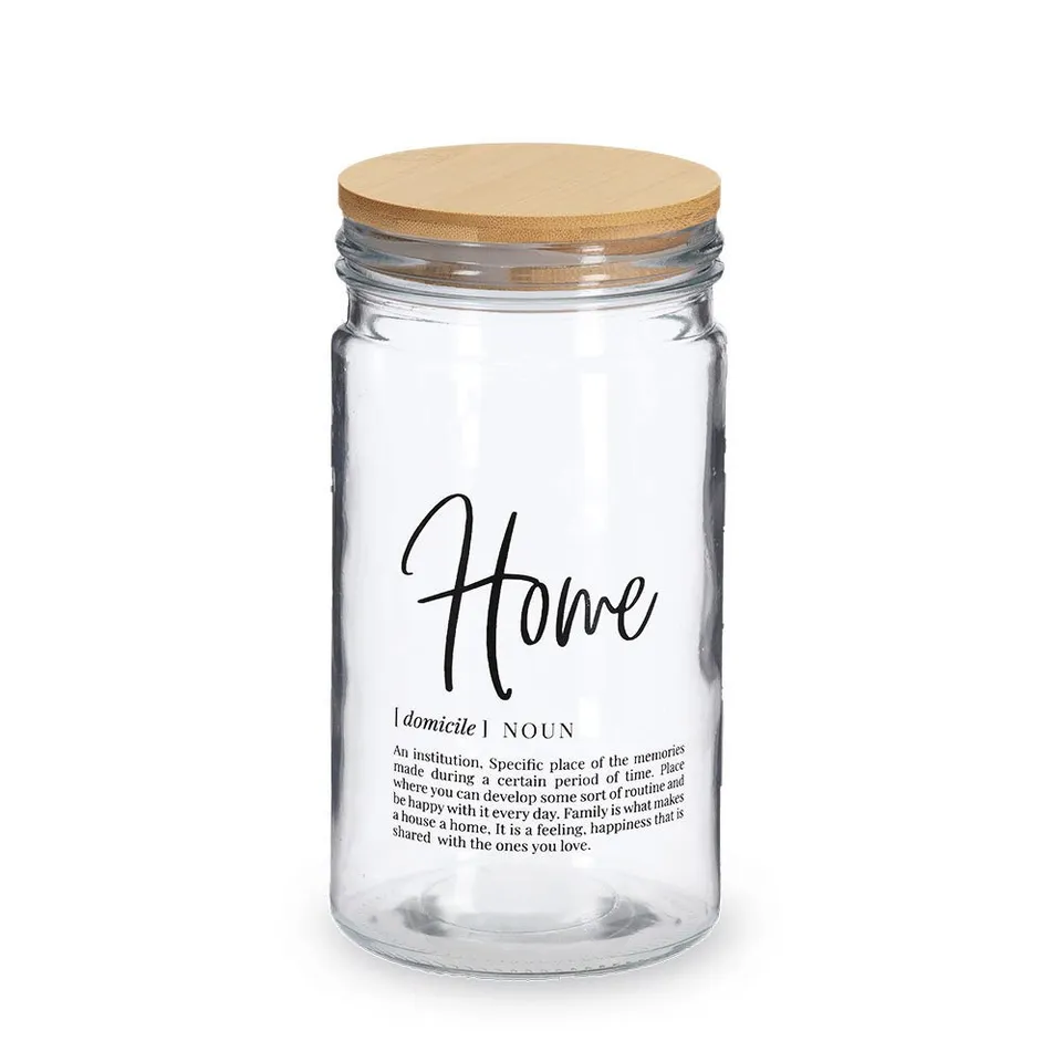 zeller-present-k-che-vorratsglas-home-bambusdeckel-1000-ml image 1