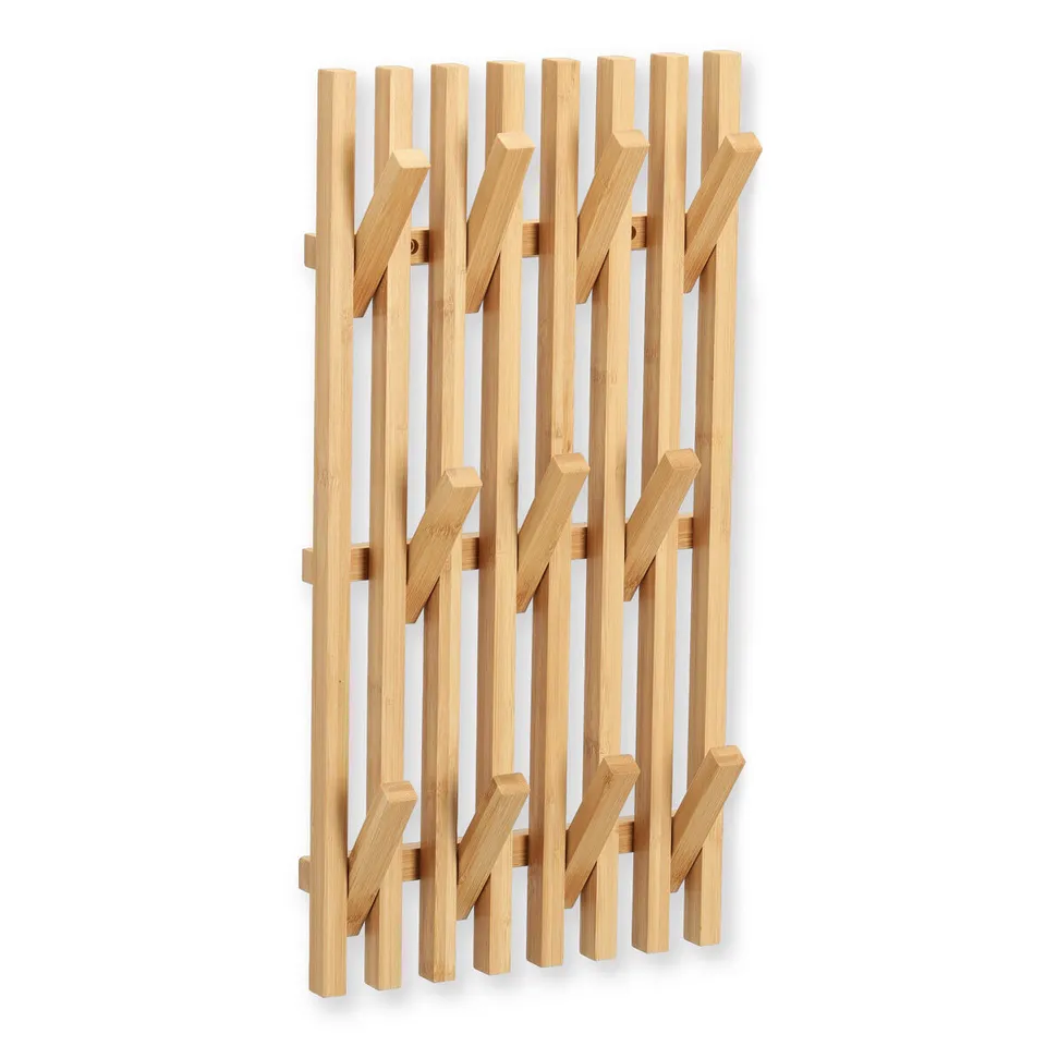 zeller-present-home-living-wandgarderobe-bambus-11-haken image 1