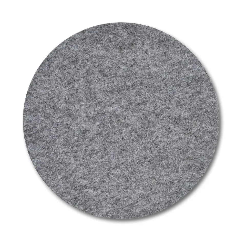 zeller-present-table-platzset-filz-grau-rund-w-rmeschutz image 1