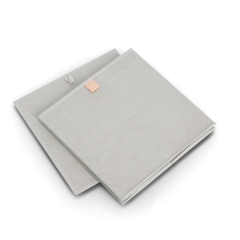 zeller-present-home-living-aufbewahrungsbox-vlies-grau-faltbar-2 image 3
