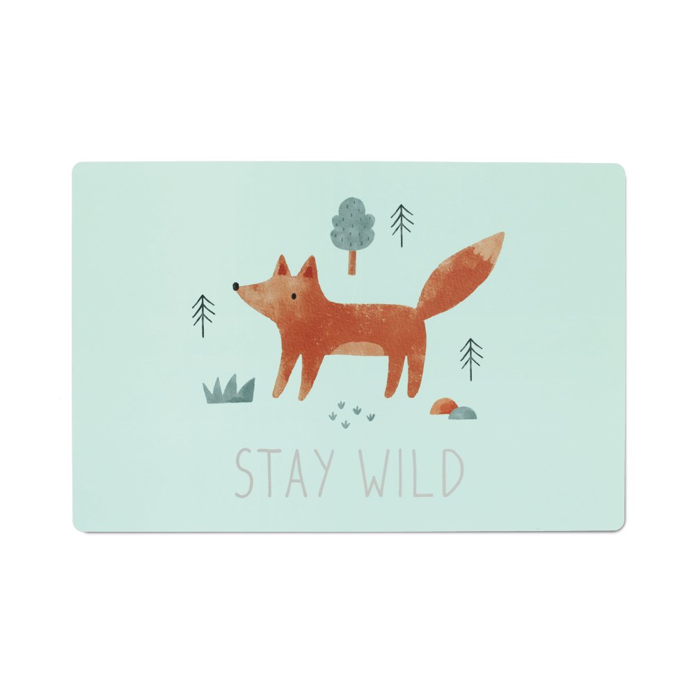 zeller-present-table-platzset-stay-wild-fuchs-kunststoff image 2