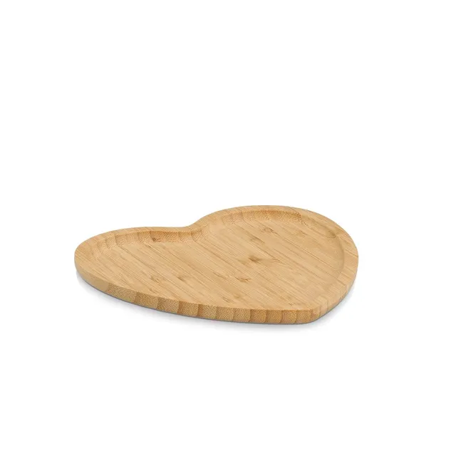 zeller-present-table-serviertablett-herz-bambus-fsc image 1
