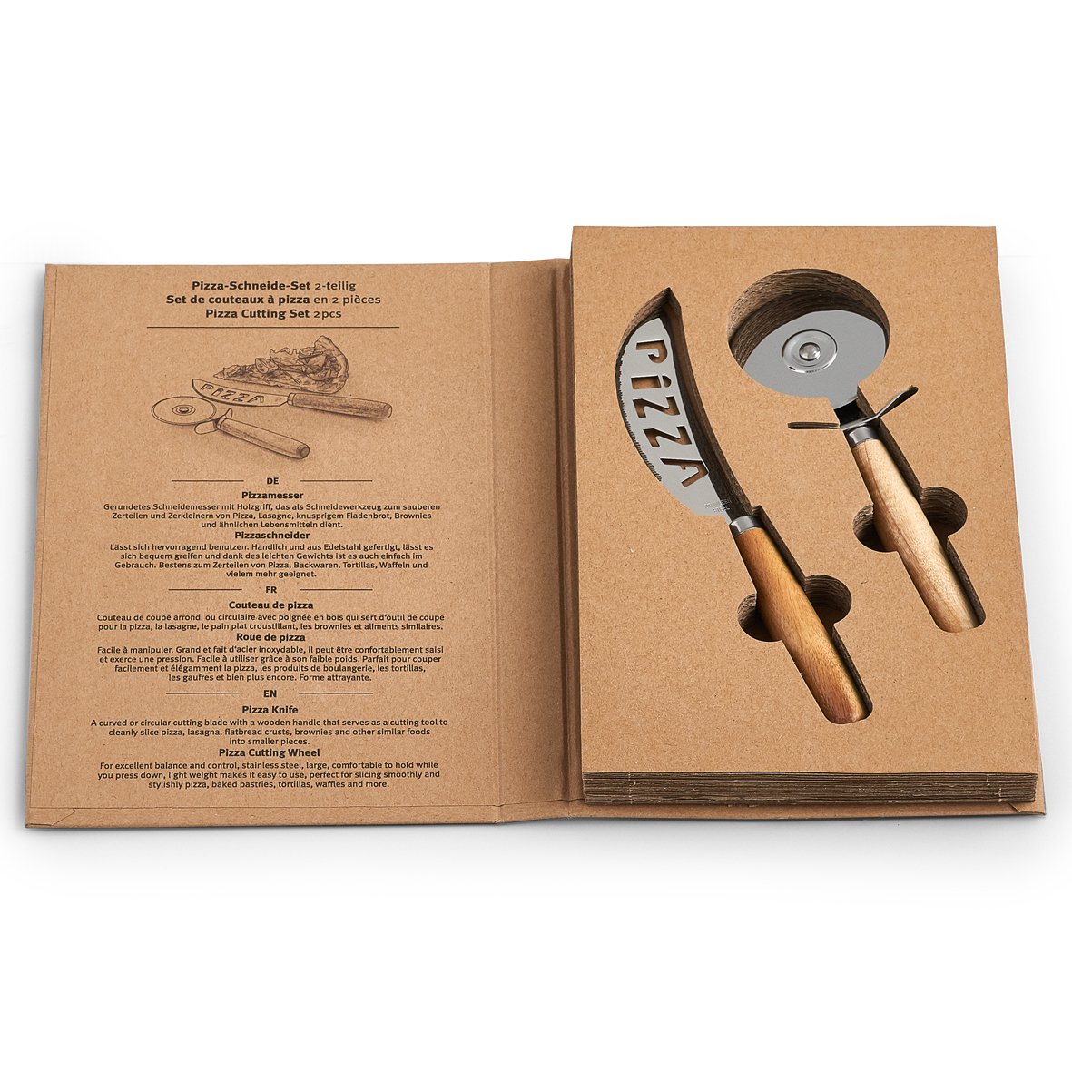 zeller-present-k-che-pizza-schneide-set-2-tlg-akazie-edelstahl image 7