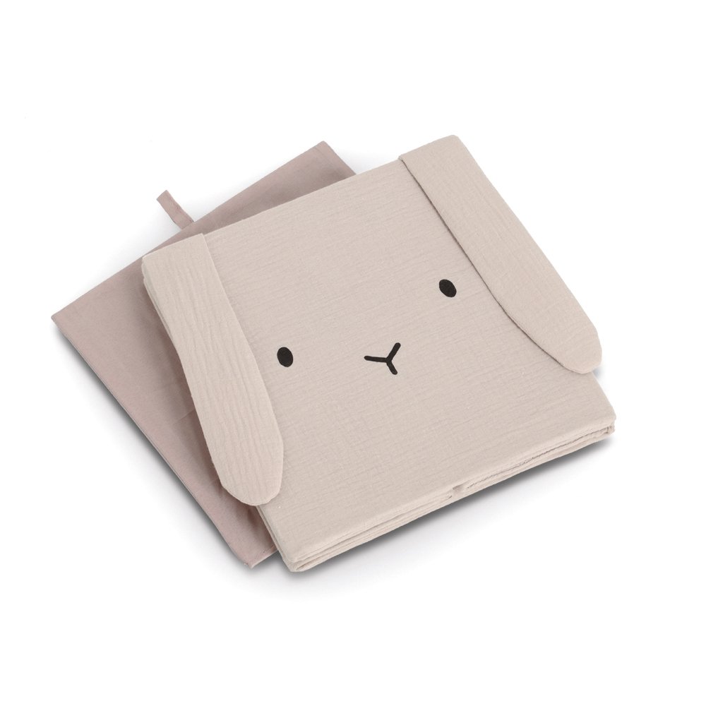 zeller-present-kids-aufbewahrungsbox-hase-musselin-faltbar image 3