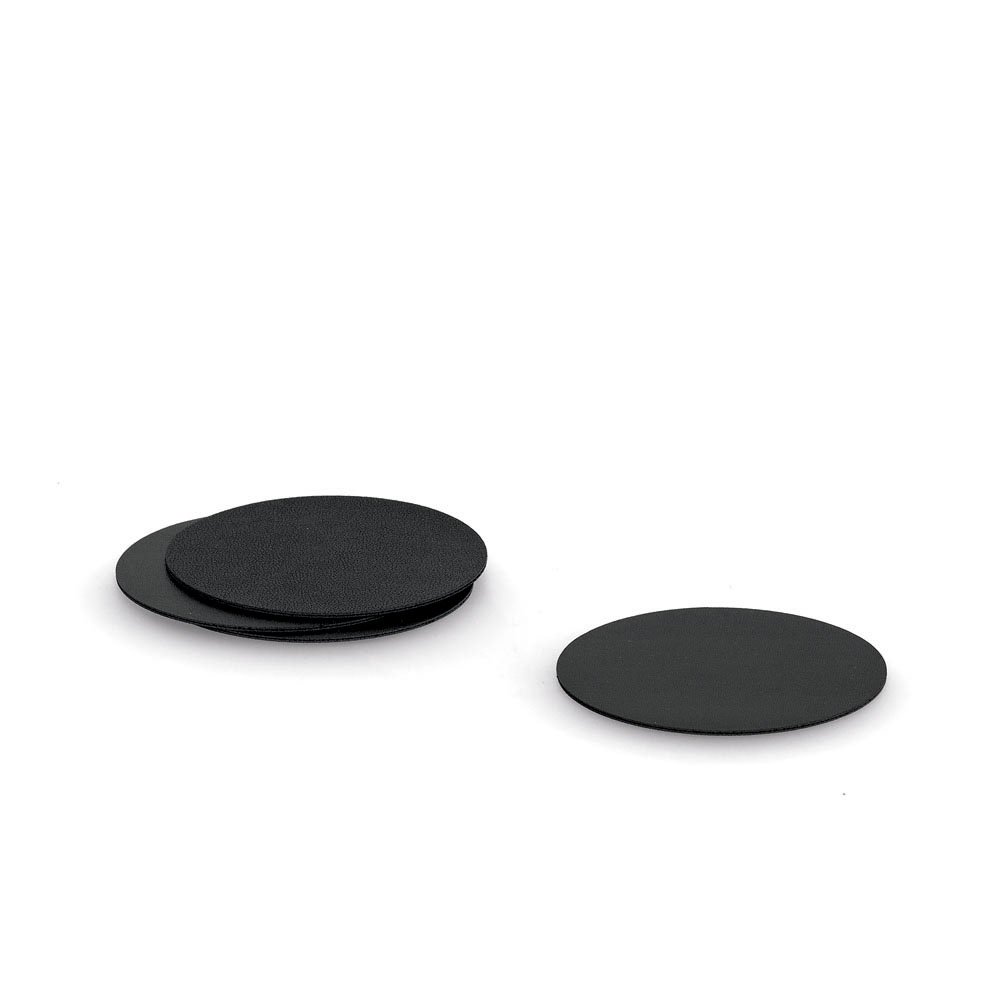 zeller-present-table-glasuntersetzer-set-4-tlg-schwarz image 1