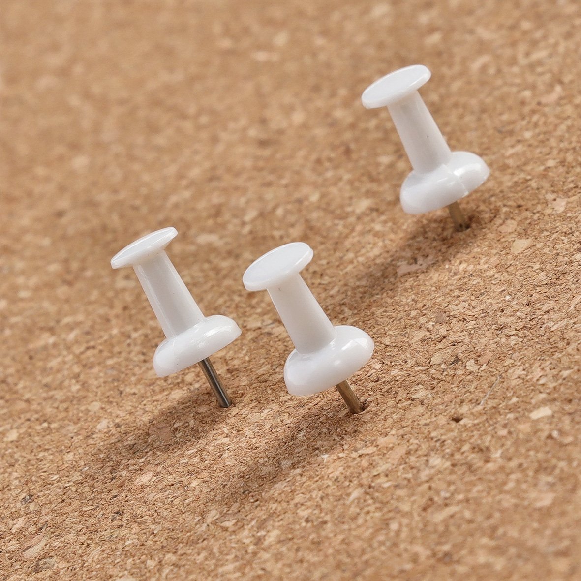 zeller-present-office-push-pins-set-pinnnadeln-25-tlg-wei image 2