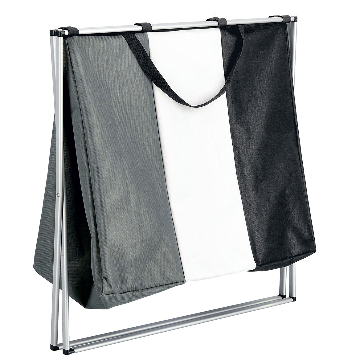 zeller-present-home-living-w-schesammler-3-fach-polyester-aluminium image 2