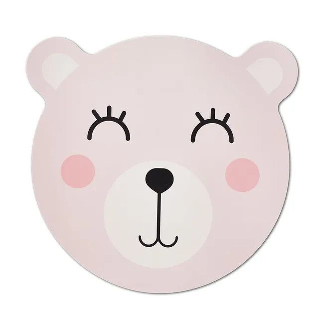 zeller-present-b-r-platzset-kunststoff-rosa-f-r-kinder image 1