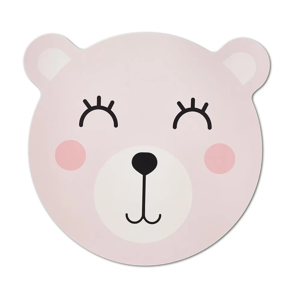 zeller-present-b-r-platzset-kunststoff-rosa-f-r-kinder image 1
