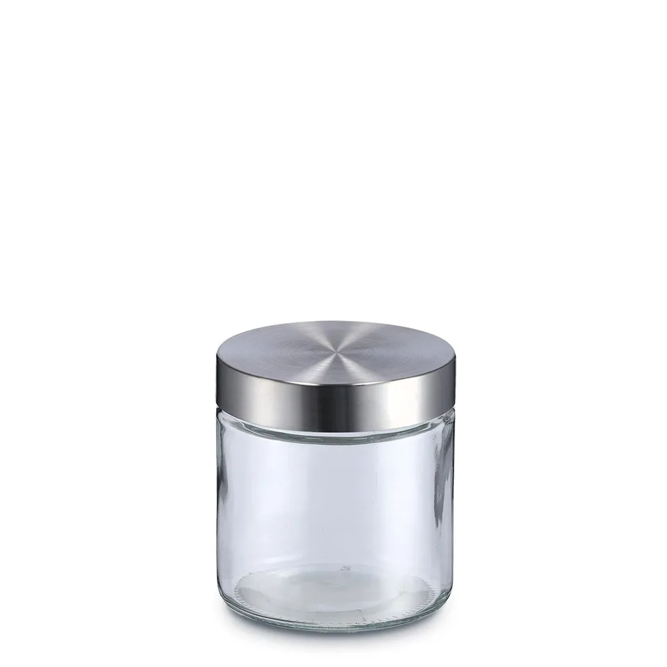 zeller-present-k-che-vorratsglas-edelstahldeckel-750-ml image 1