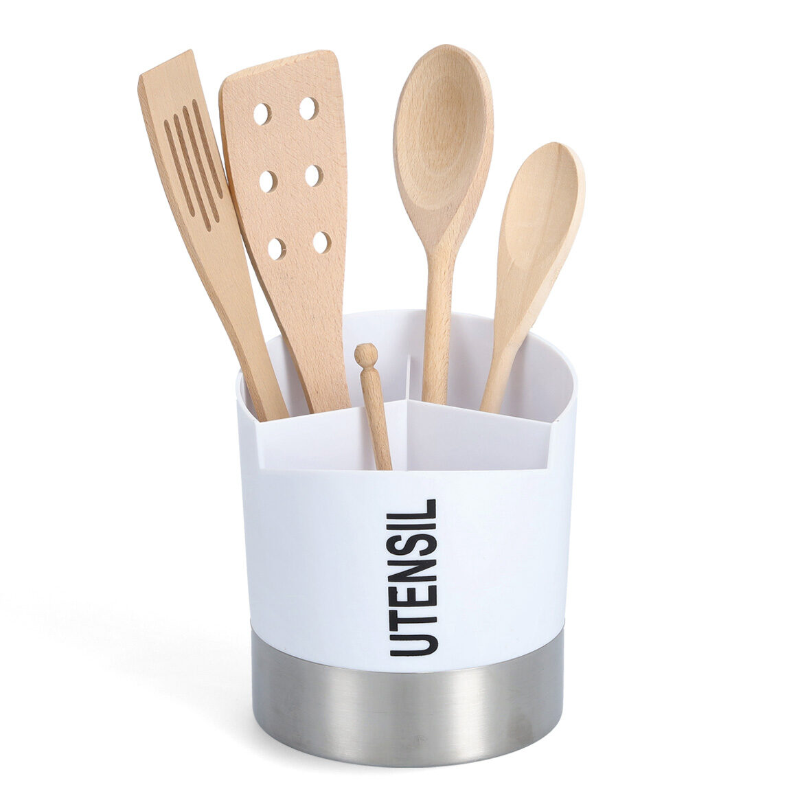 zeller-present-home-living-utensilienhalter-3-f-cher-wei image 2