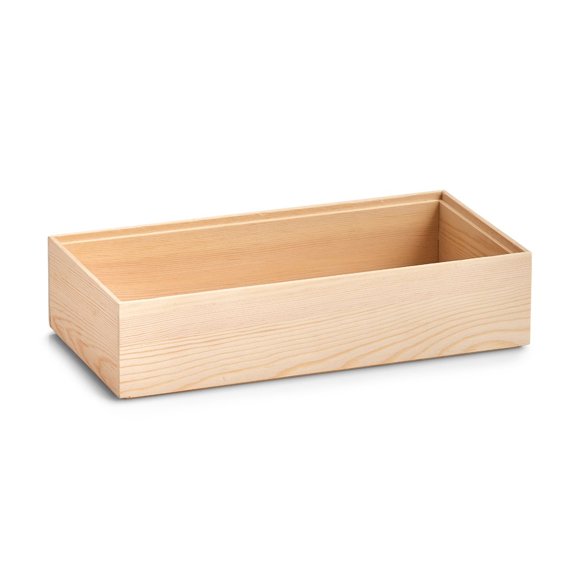 zeller-present-home-living-ordnungsbox-kiefer-holz-stapelbar image 1